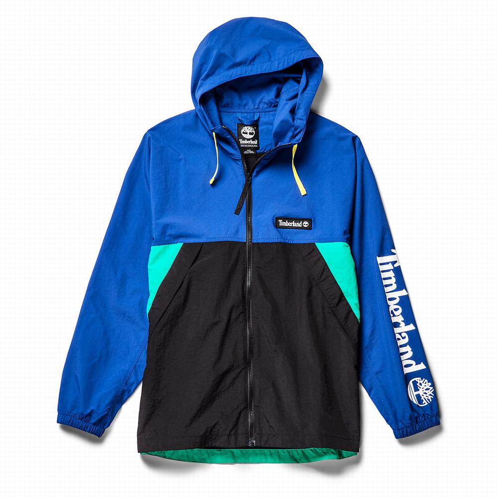 Timberland Full-Zip Windbreaker Rüzgarlık Erkek Mavi | TR-6452T