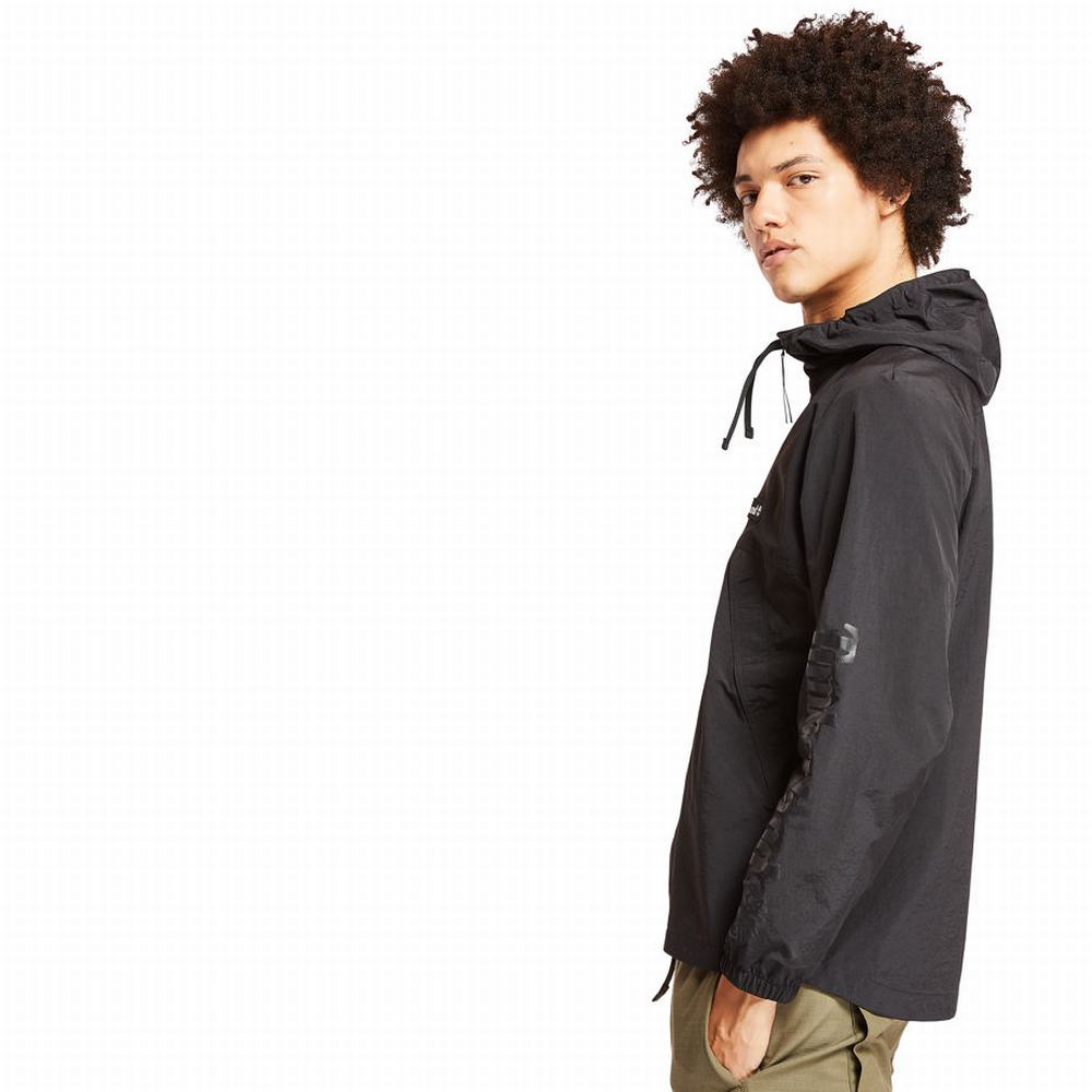 Timberland Full-Zip Windbreaker Rüzgarlık Erkek Siyah | TR-9463W