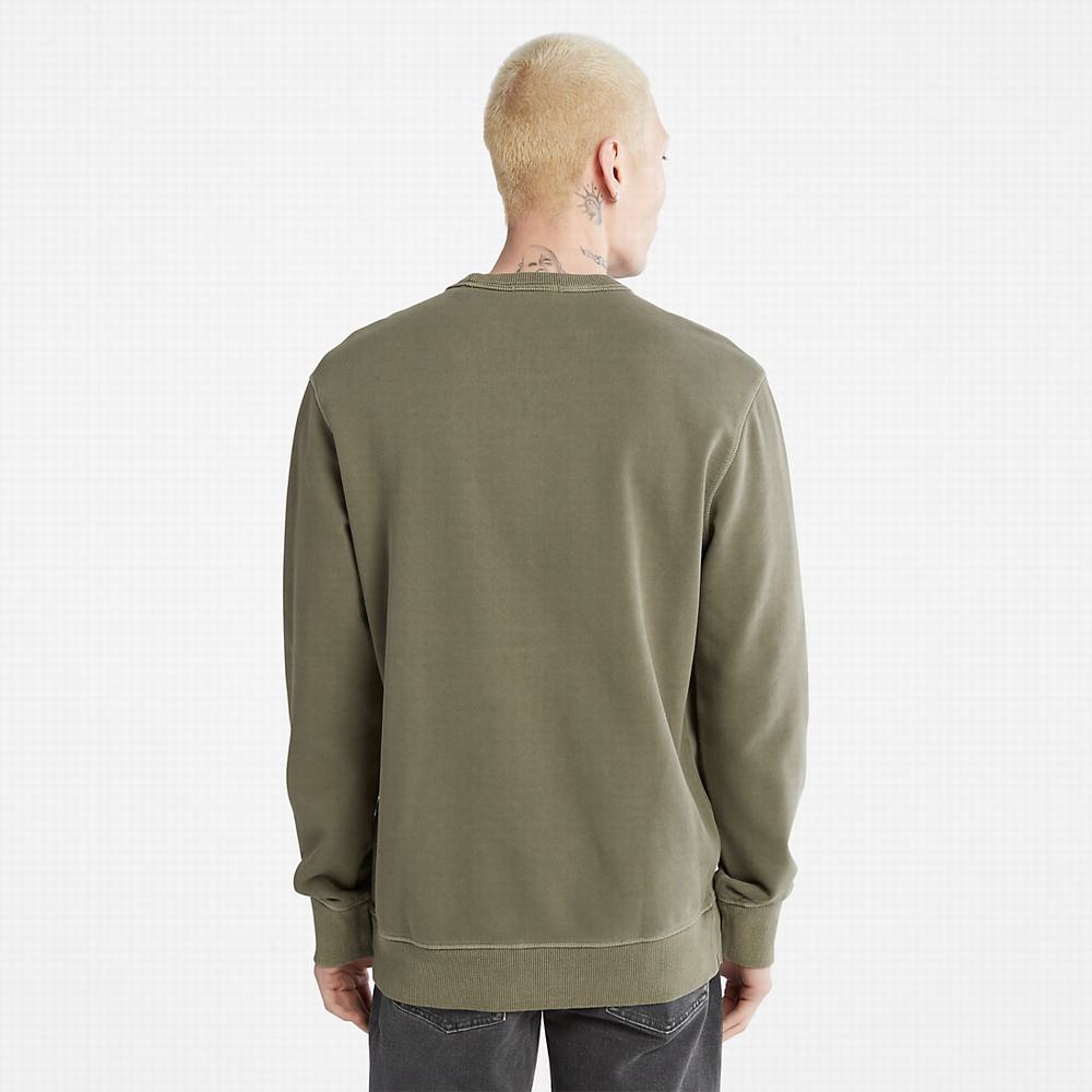 Timberland GC Crewneck Tişörtü Erkek Yeşil | TR-7652D