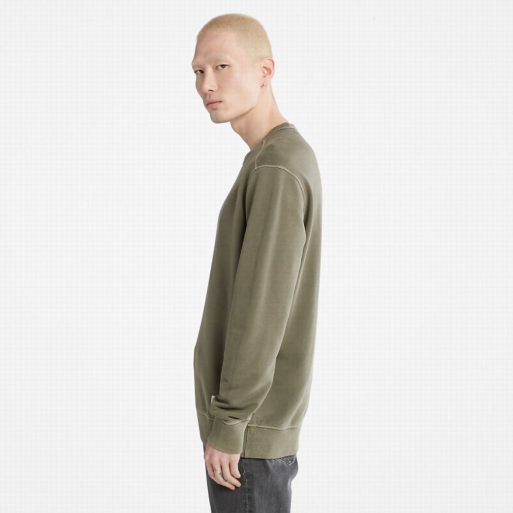 Timberland GC Crewneck Tişörtü Erkek Yeşil | TR-7652D