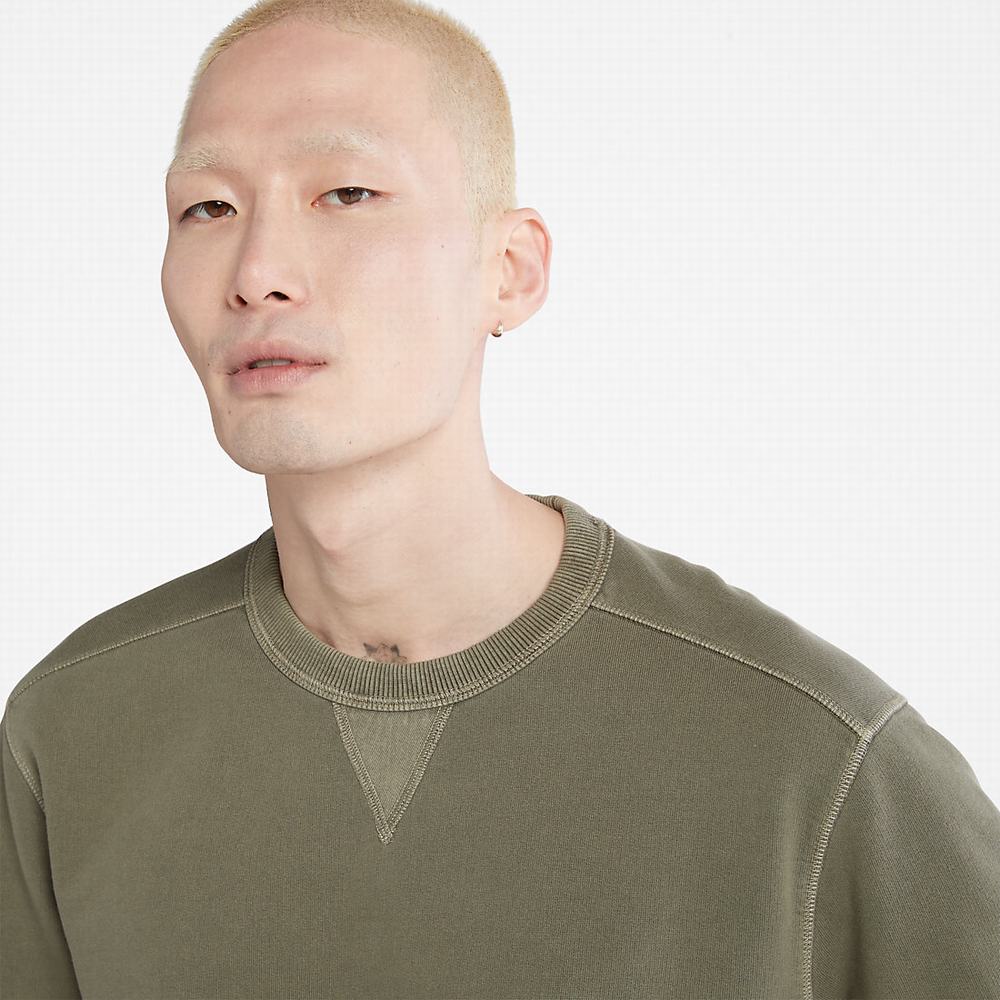 Timberland GC Crewneck Tişörtü Erkek Yeşil | TR-7652D