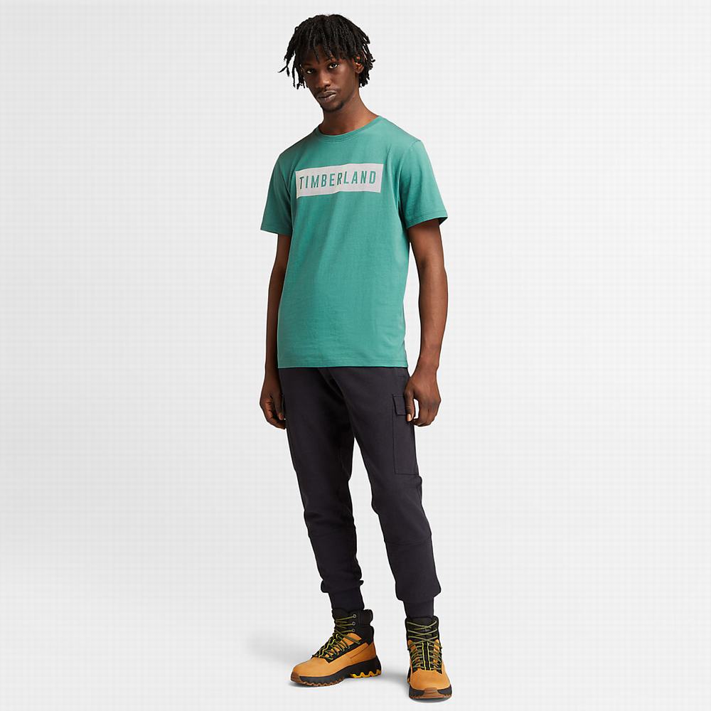 Timberland Garment-Dyed Cargo Sweatpants Pantolon Erkek Siyah | TR-6837M