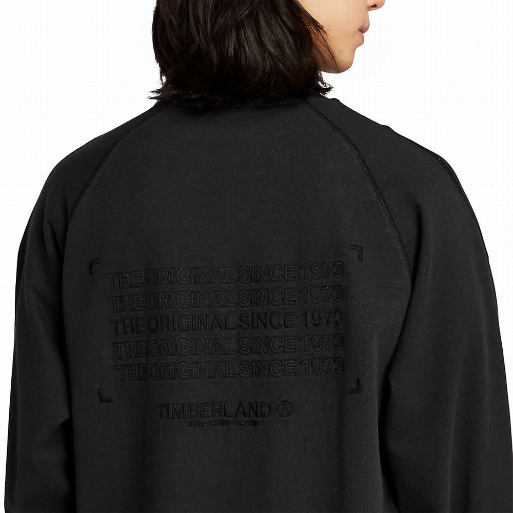 Timberland Garment-Dyed Graphic Tişörtü Erkek Siyah | TR-9854U