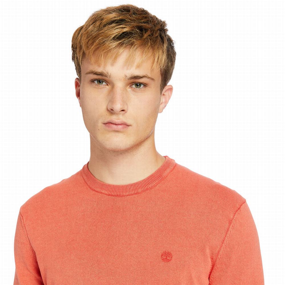 Timberland Garment-Dyed Tişörtü Erkek Mercan | TR-2904D