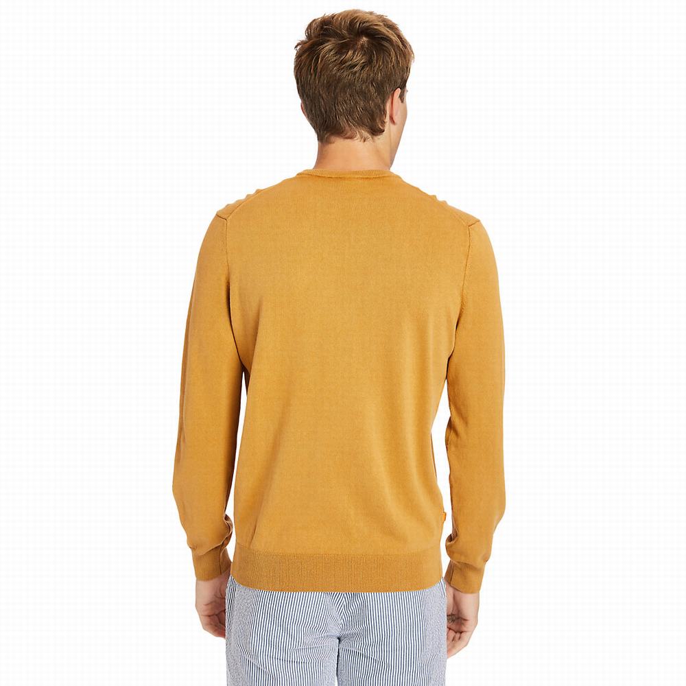 Timberland Garment-Dyed Tişörtü Erkek Sarı | TR-2570G
