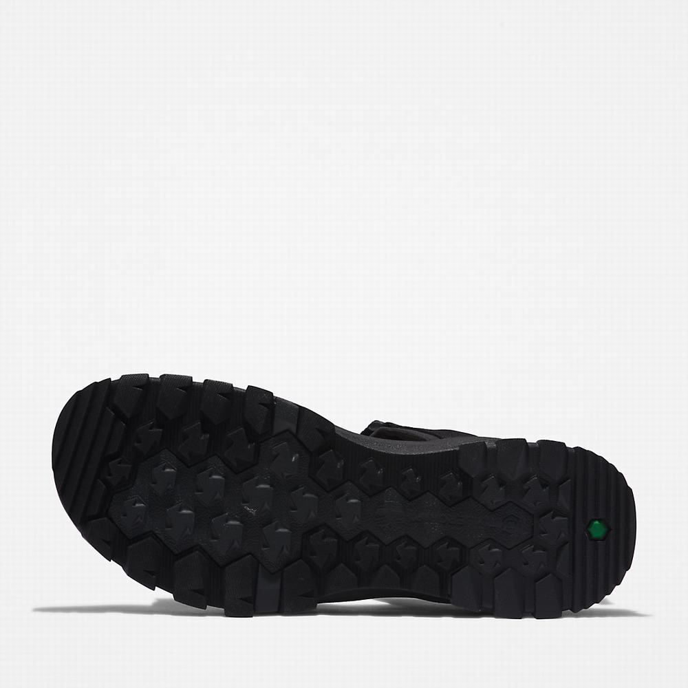 Timberland Garrison Yürüyüş Webbing-strap Sandalet Erkek Siyah | TR-3651T
