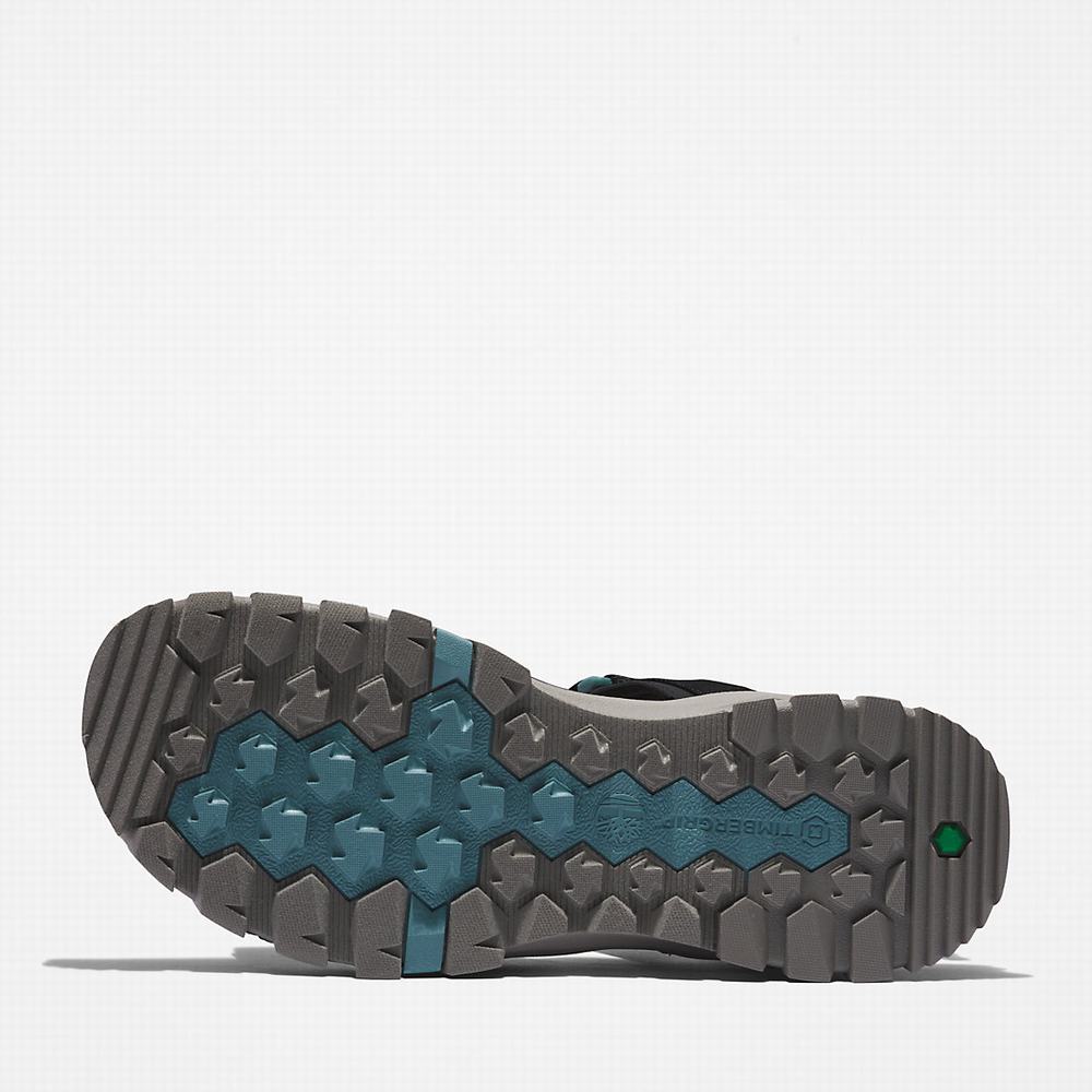 Timberland Garrison Yürüyüş Webbing-strap Sandalet Erkek Siyah | TR-6819R