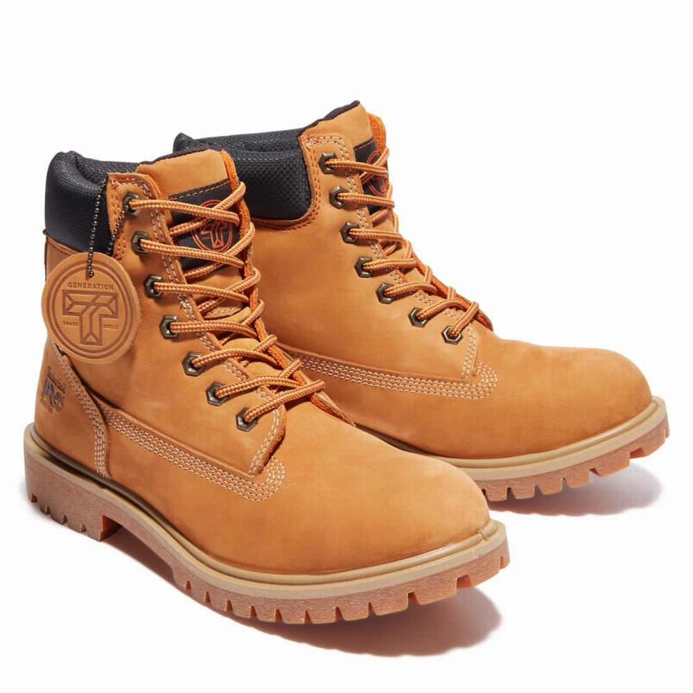 Timberland Generation T Steel Burunlu Waterproof Iş Botu Kadın Kahverengi | TR-1273E