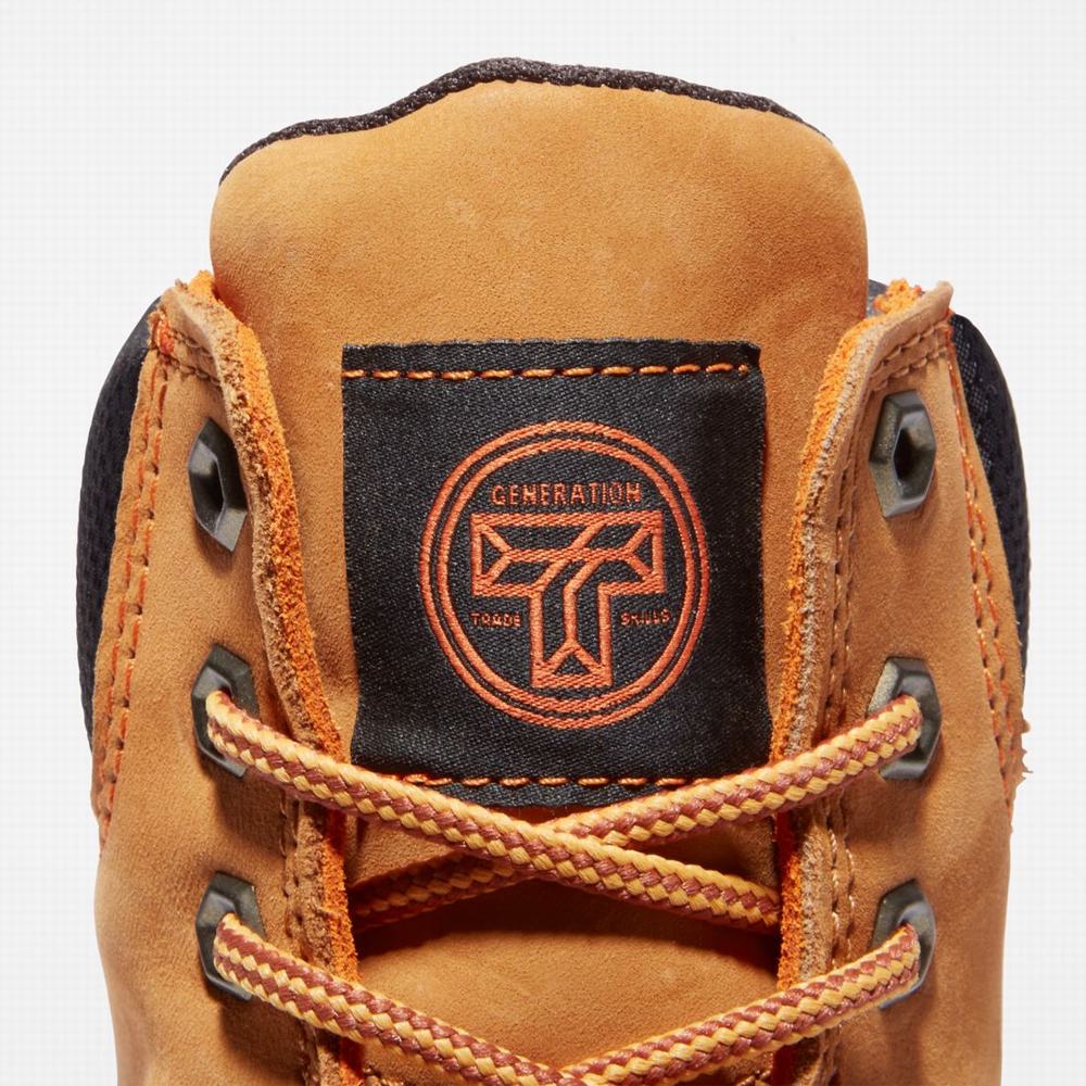 Timberland Generation T Steel Burunlu Waterproof Iş Botu Erkek Kahverengi | TR-6741E