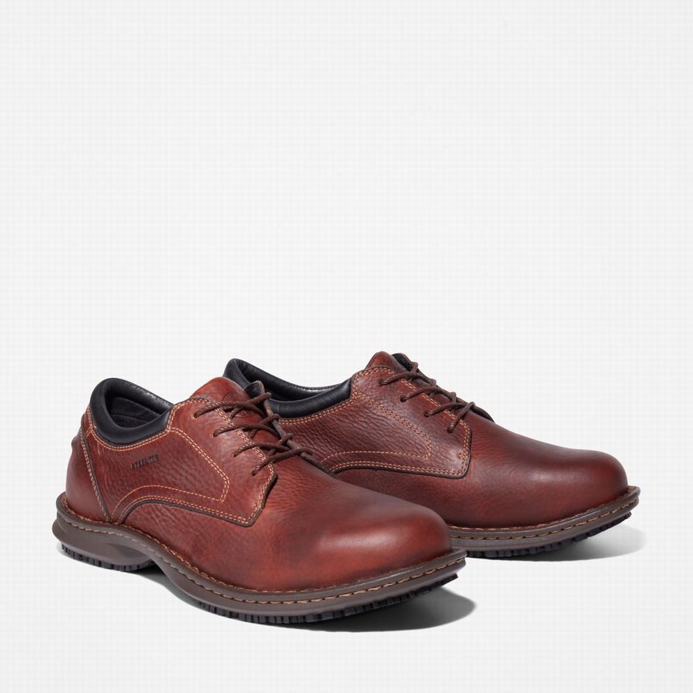 Timberland Gladstone Gündelik Steel Burunlu İş Ayakkabısı Erkek Kahverengi | TR-9701S