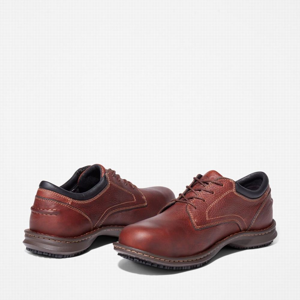 Timberland Gladstone Gündelik Steel Burunlu İş Ayakkabısı Erkek Kahverengi | TR-9701S