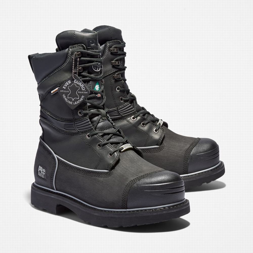 Timberland Gravel Pit Met Guard Steel Burunlu Waterproof Iş Botu Erkek Siyah | TR-9136H