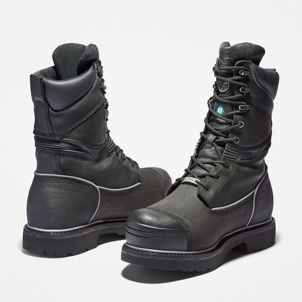 Timberland Gravel Pit Met Guard Steel Burunlu Waterproof Iş Botu Erkek Siyah | TR-9136H