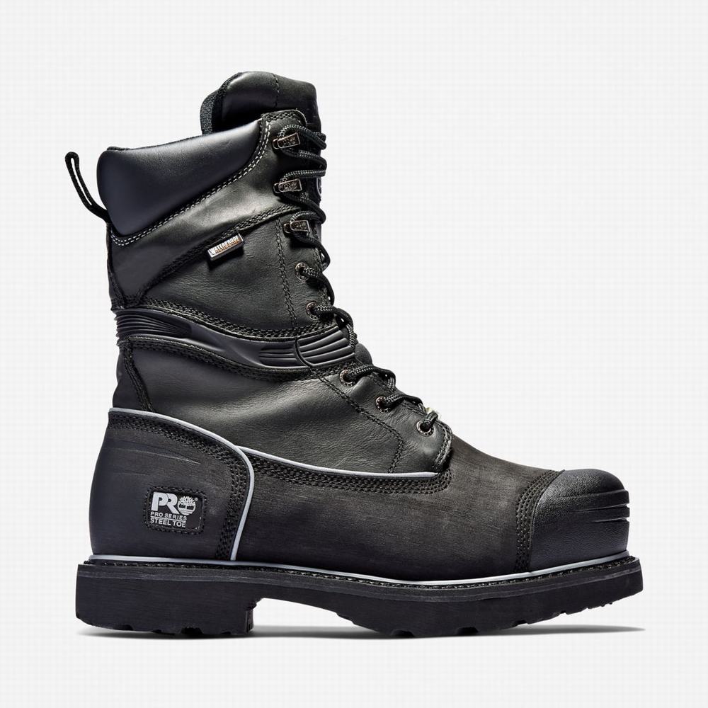 Timberland Gravel Pit Met Guard Steel Burunlu Waterproof Iş Botu Erkek Siyah | TR-9136H