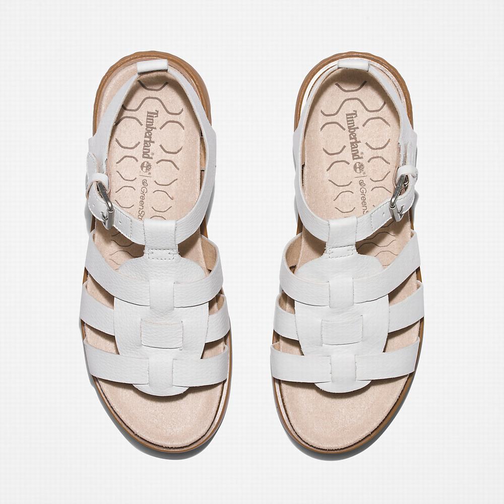 Timberland GreenStride™ Ray City Sandalet Kadın Beyaz | TR-9603F