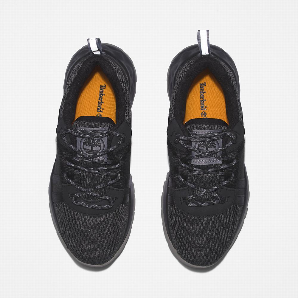 Timberland GreenStride™ Solar Wave LT Spor Ayakkabı Çocuk Siyah | TR-5603P