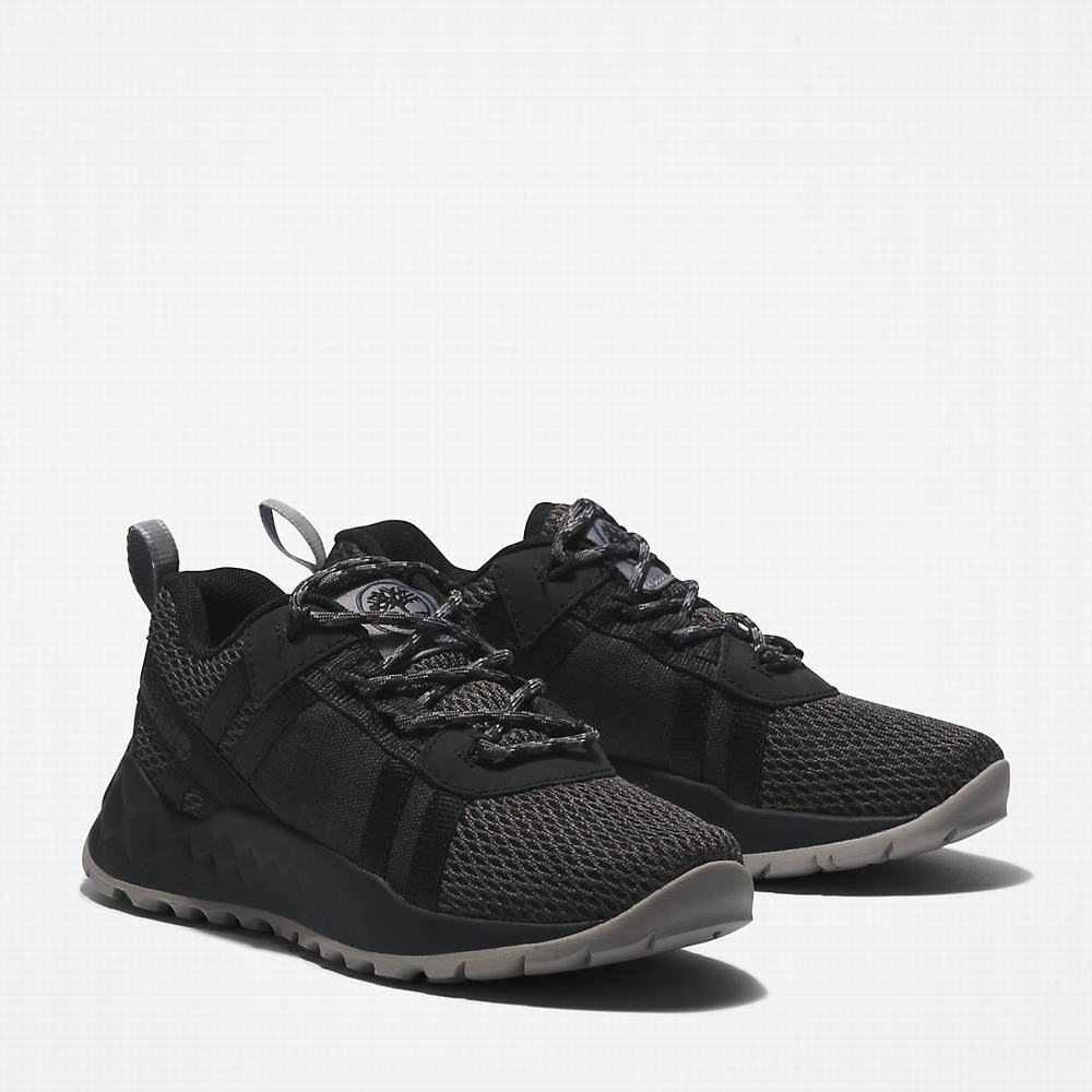 Timberland GreenStride™ Solar Wave LT Spor Ayakkabı Çocuk Siyah | TR-5603P