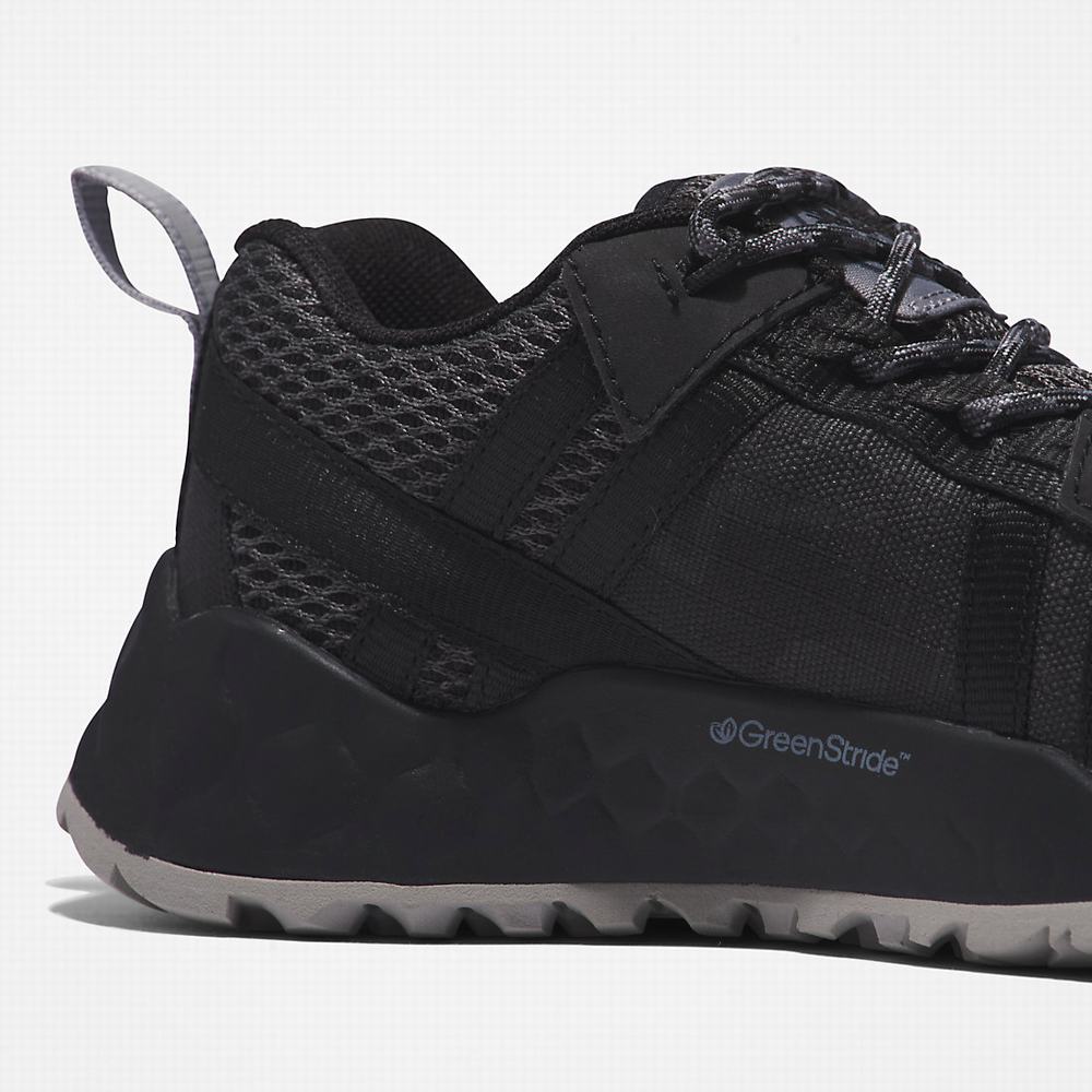 Timberland GreenStride™ Solar Wave LT Spor Ayakkabı Çocuk Siyah | TR-5603P