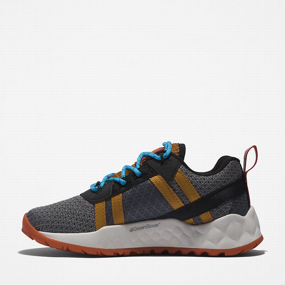 Timberland GreenStride™ Solar Wave Spor Ayakkabı Çocuk Gri | TR-4275Q