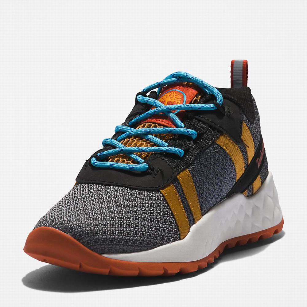 Timberland GreenStride™ Solar Wave Spor Ayakkabı Çocuk Gri | TR-4275Q