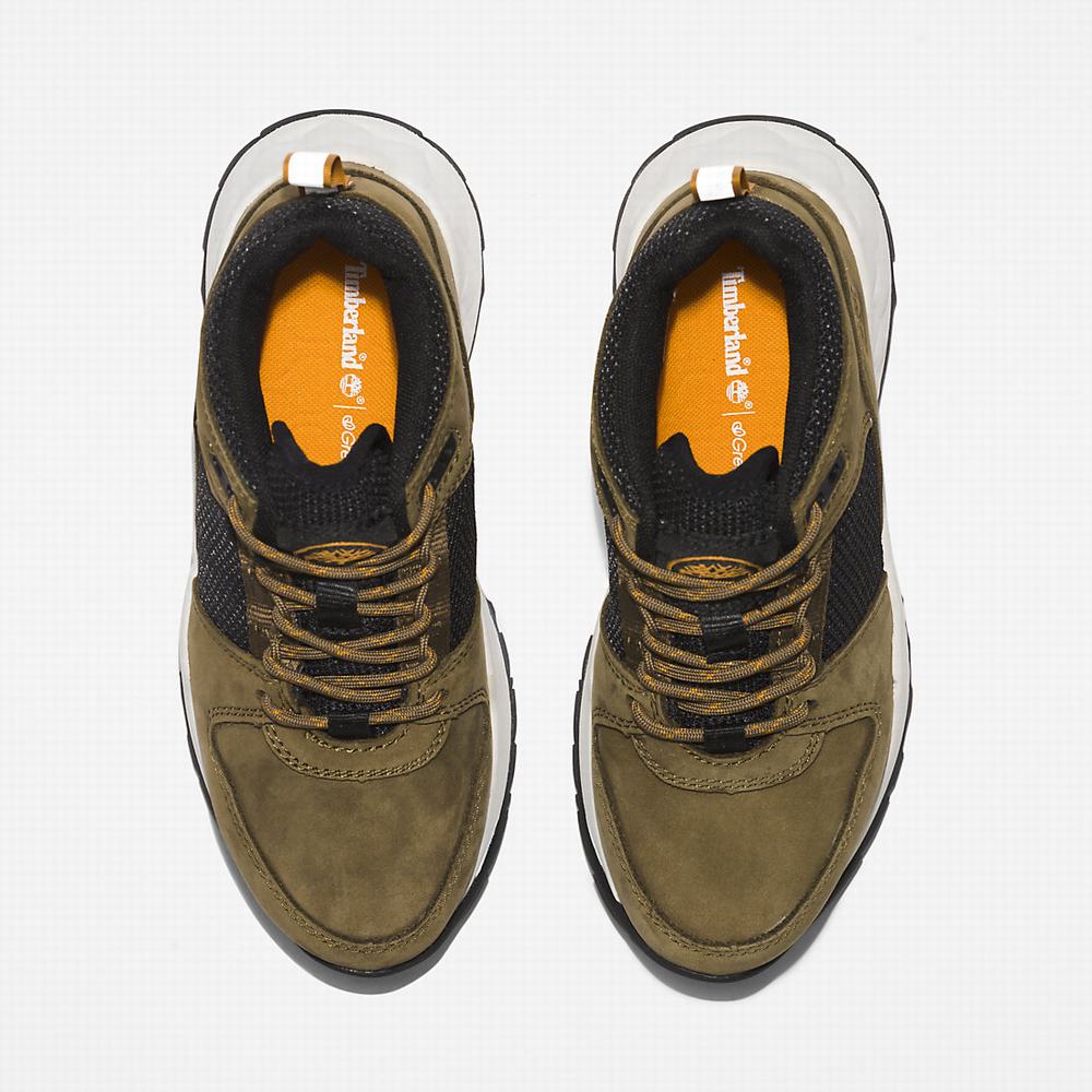 Timberland GreenStride™ Solar Wave Spor Ayakkabı Çocuk Yeşil | TR-7236C