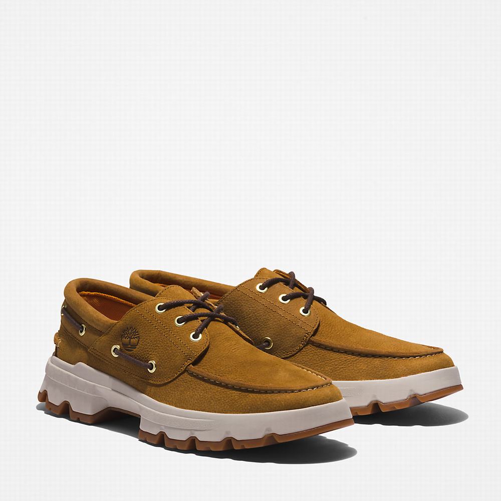 Timberland GreenStride™ TBL® Originals EK+ Moc-toe Tekne Ayakkabısı Erkek Sarı | TR-9381V