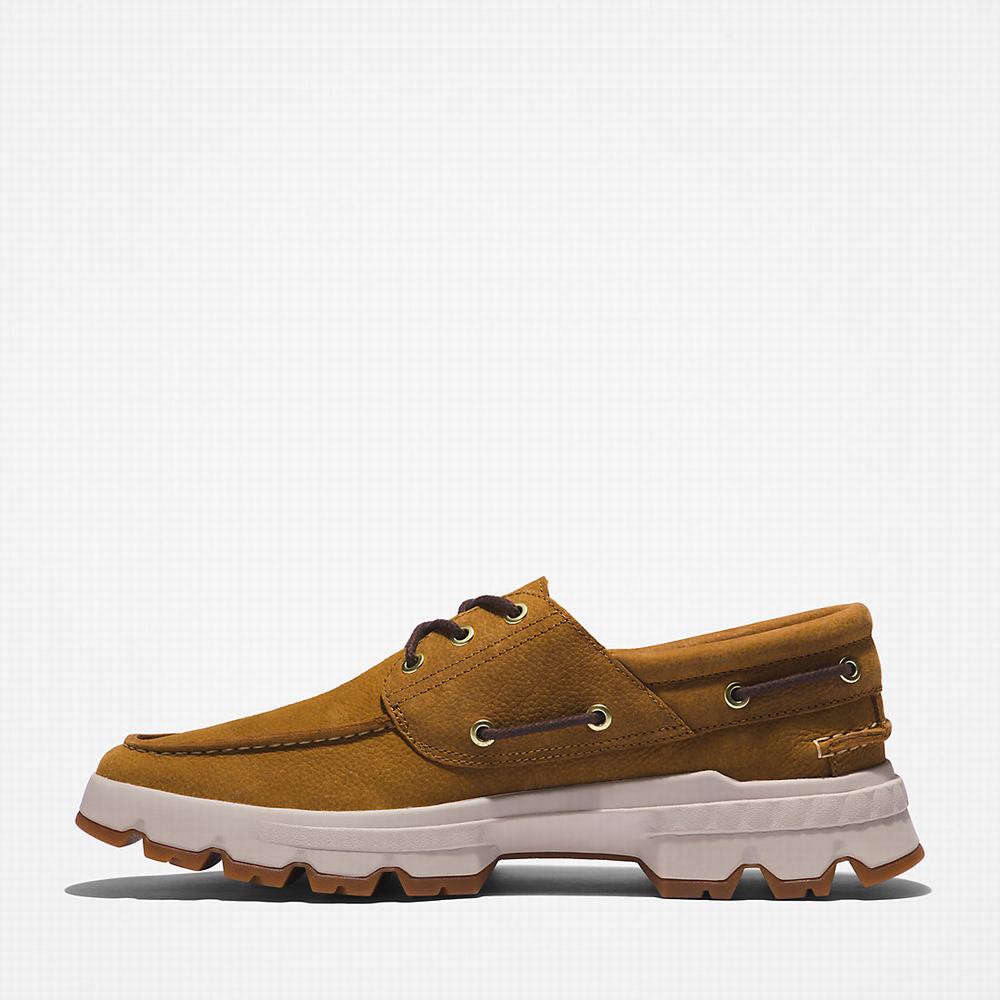 Timberland GreenStride™ TBL® Originals EK+ Moc-toe Tekne Ayakkabısı Erkek Sarı | TR-9381V