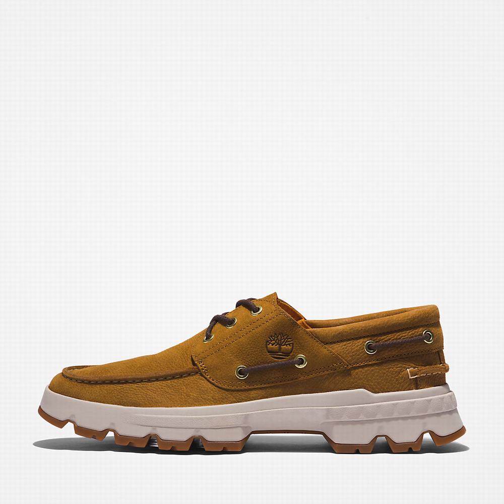 Timberland GreenStride™ TBL® Originals EK+ Moc-toe Tekne Ayakkabısı Erkek Sarı | TR-9381V