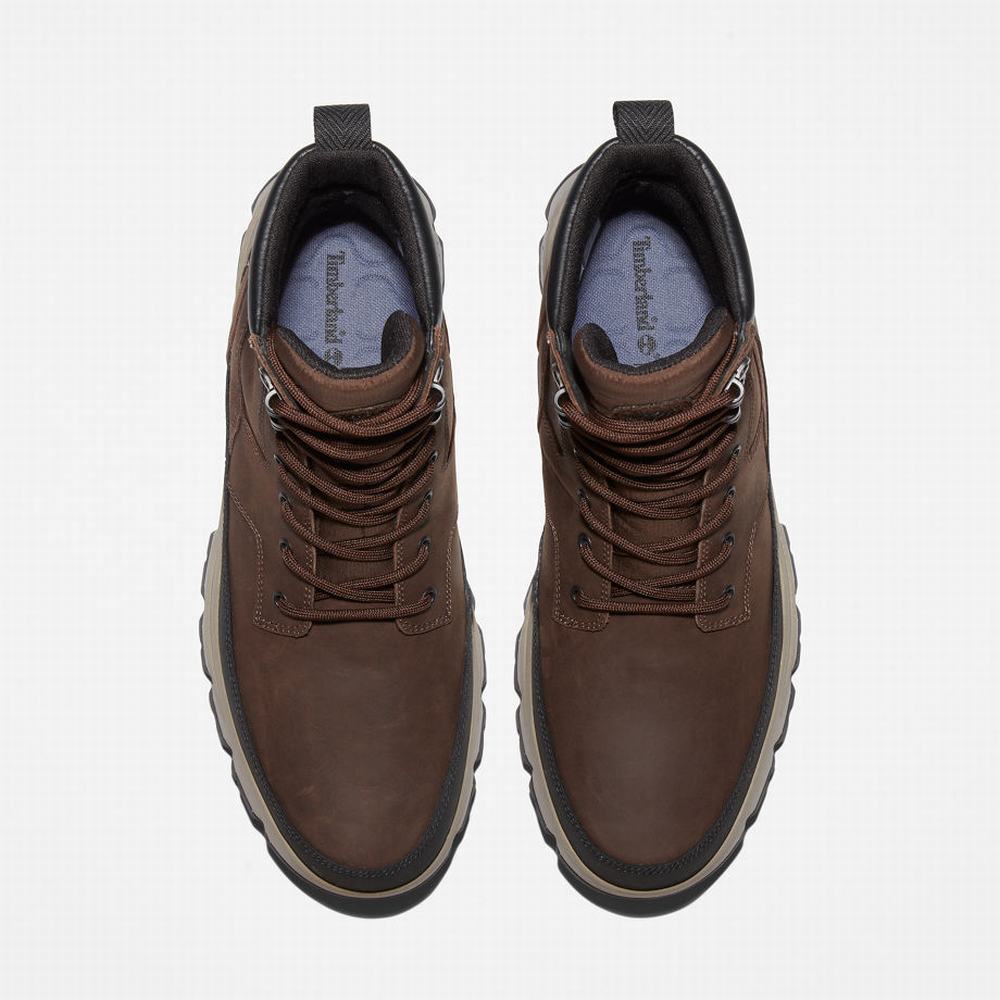 Timberland GreenStride™ TBL® Originals Ultra Waterproof Bot Erkek Koyu Kahverengi | TR-0143B