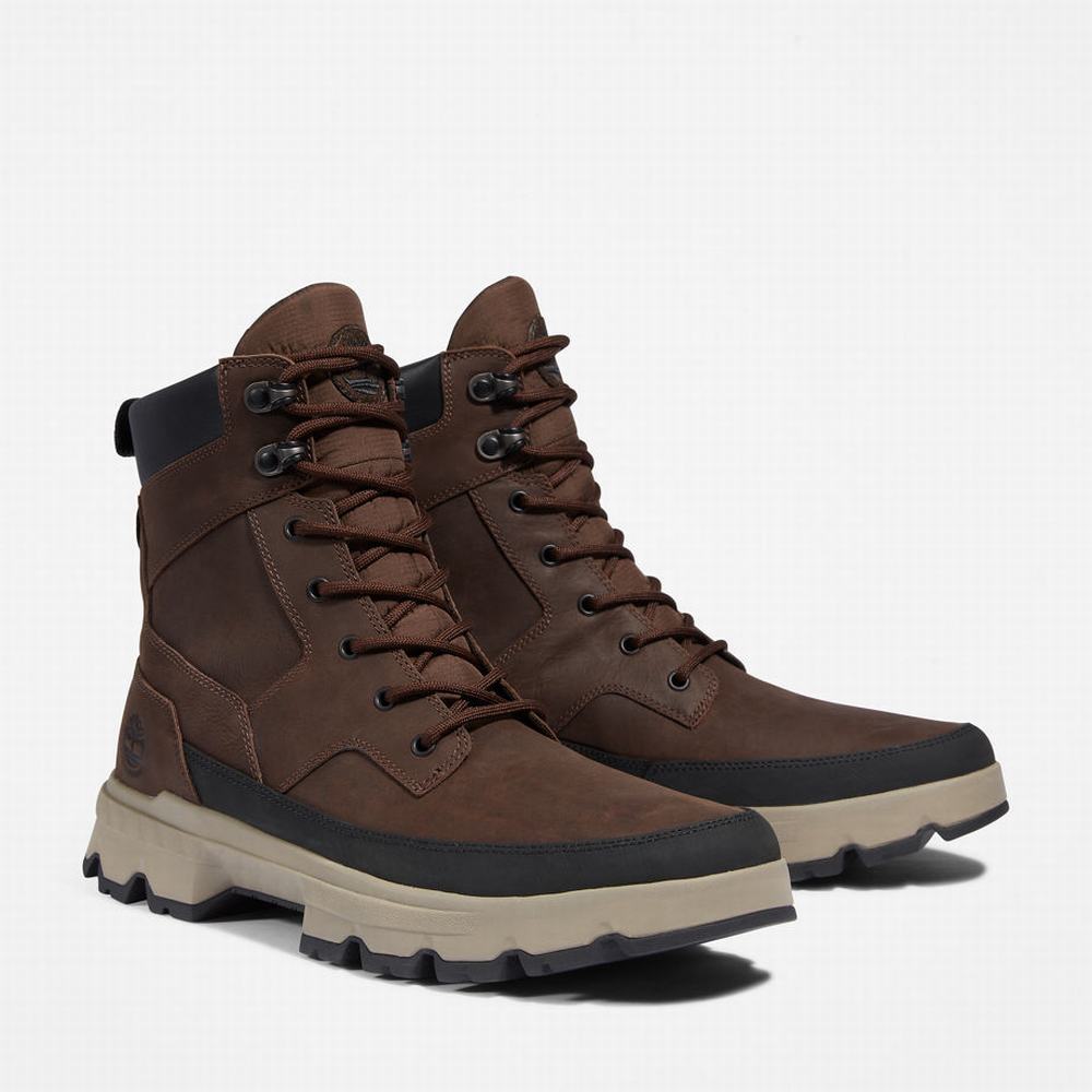 Timberland GreenStride™ TBL® Originals Ultra Waterproof Bot Erkek Koyu Kahverengi | TR-0143B