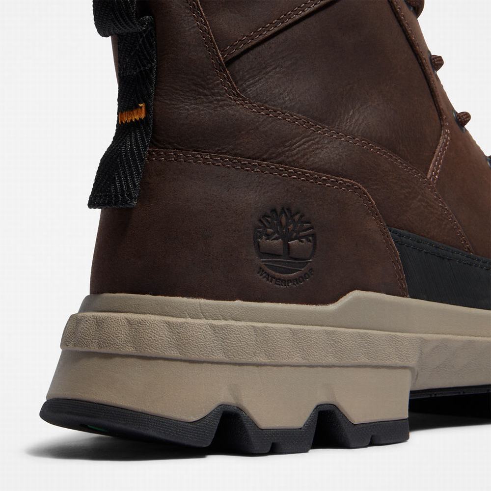 Timberland GreenStride™ TBL® Originals Ultra Waterproof Bot Erkek Koyu Kahverengi | TR-0143B