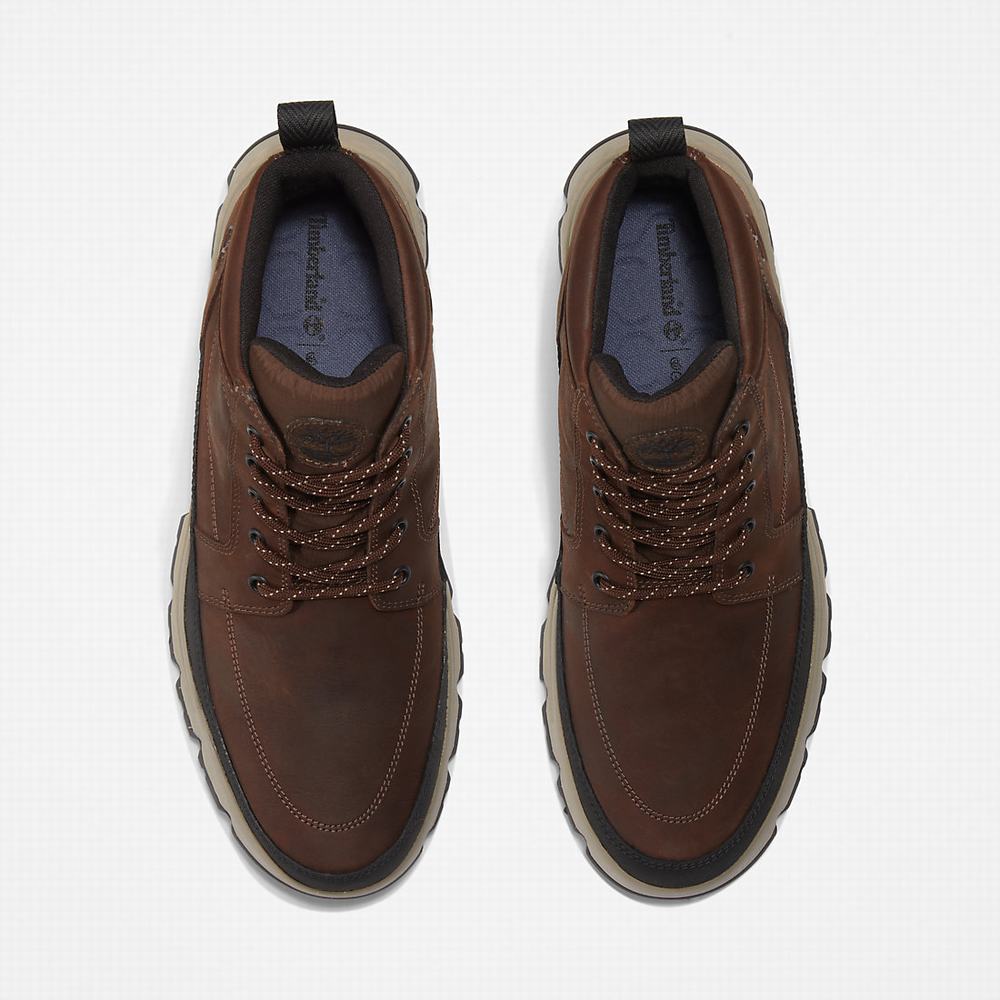 Timberland GreenStride™ TBL® Originals Ultra Chukka Bot Erkek Koyu Kahverengi | TR-2819D