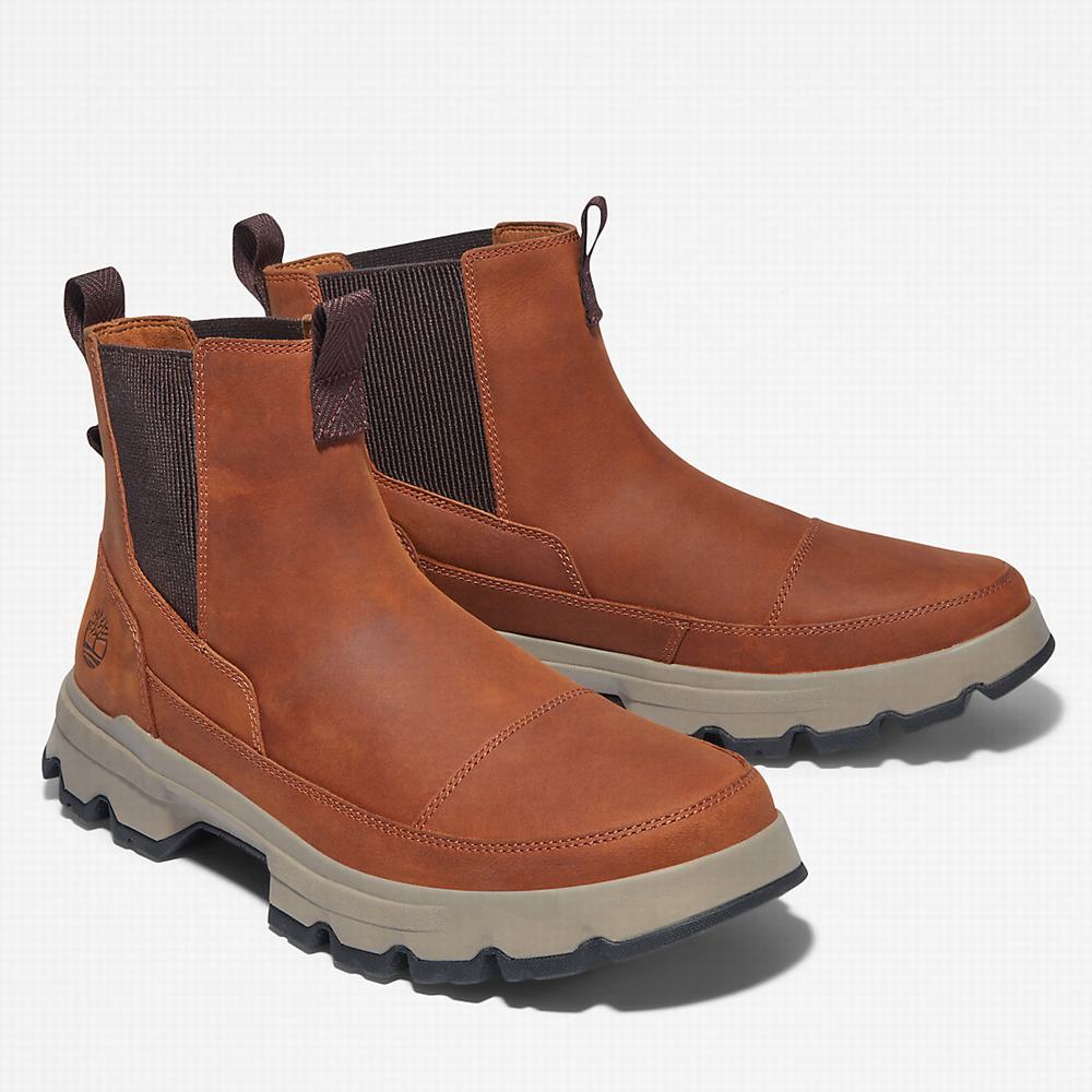 Timberland GreenStride™ TBL® Originals Ultra Chelsea Chelsea Bot Erkek Kahverengi | TR-7498R
