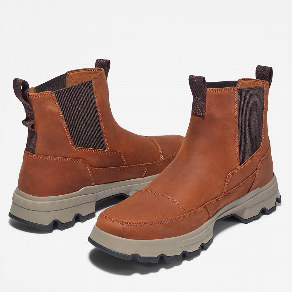 Timberland GreenStride™ TBL® Originals Ultra Chelsea Chelsea Bot Erkek Kahverengi | TR-7498R