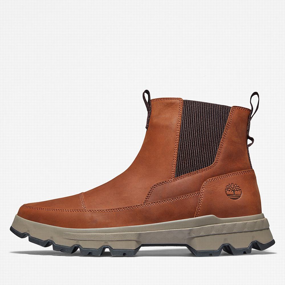Timberland GreenStride™ TBL® Originals Ultra Chelsea Chelsea Bot Erkek Kahverengi | TR-7498R