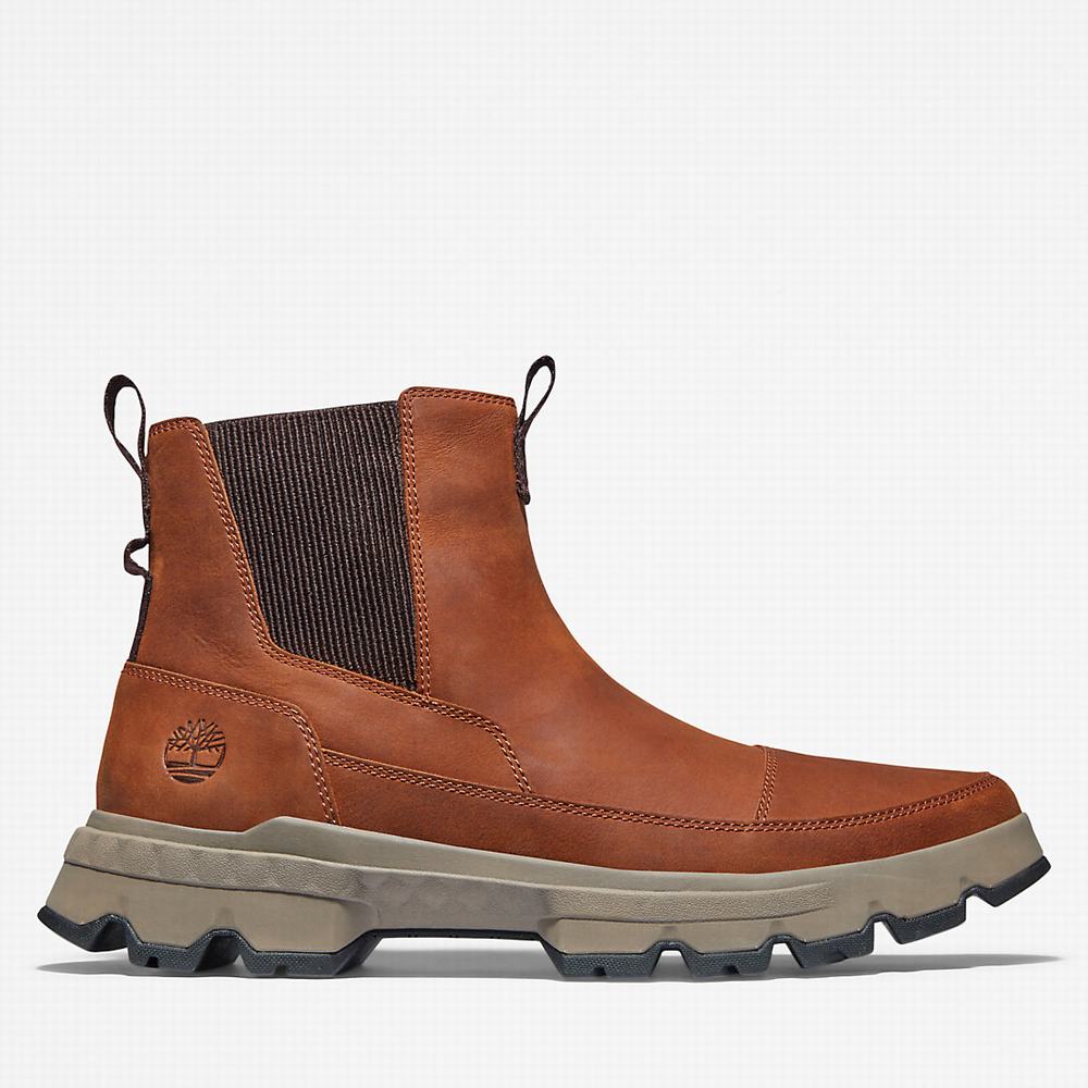 Timberland GreenStride™ TBL® Originals Ultra Chelsea Chelsea Bot Erkek Kahverengi | TR-7498R