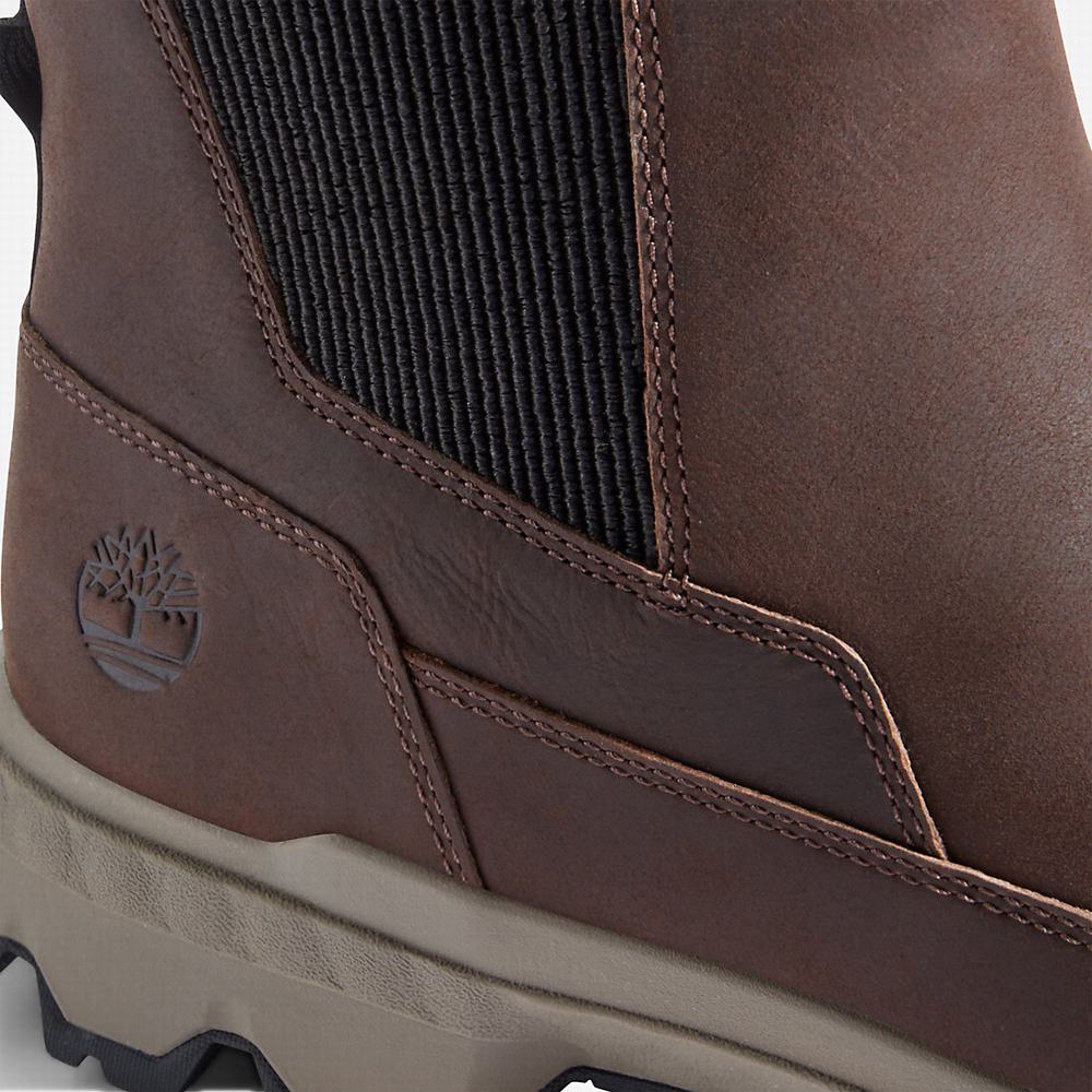 Timberland GreenStride™ TBL® Originals Ultra Chelsea Chelsea Bot Erkek Koyu Kahverengi | TR-9340T