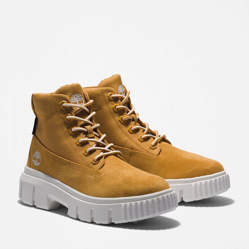 Timberland Greyfield Bot Kadın Sarı | TR-4827K