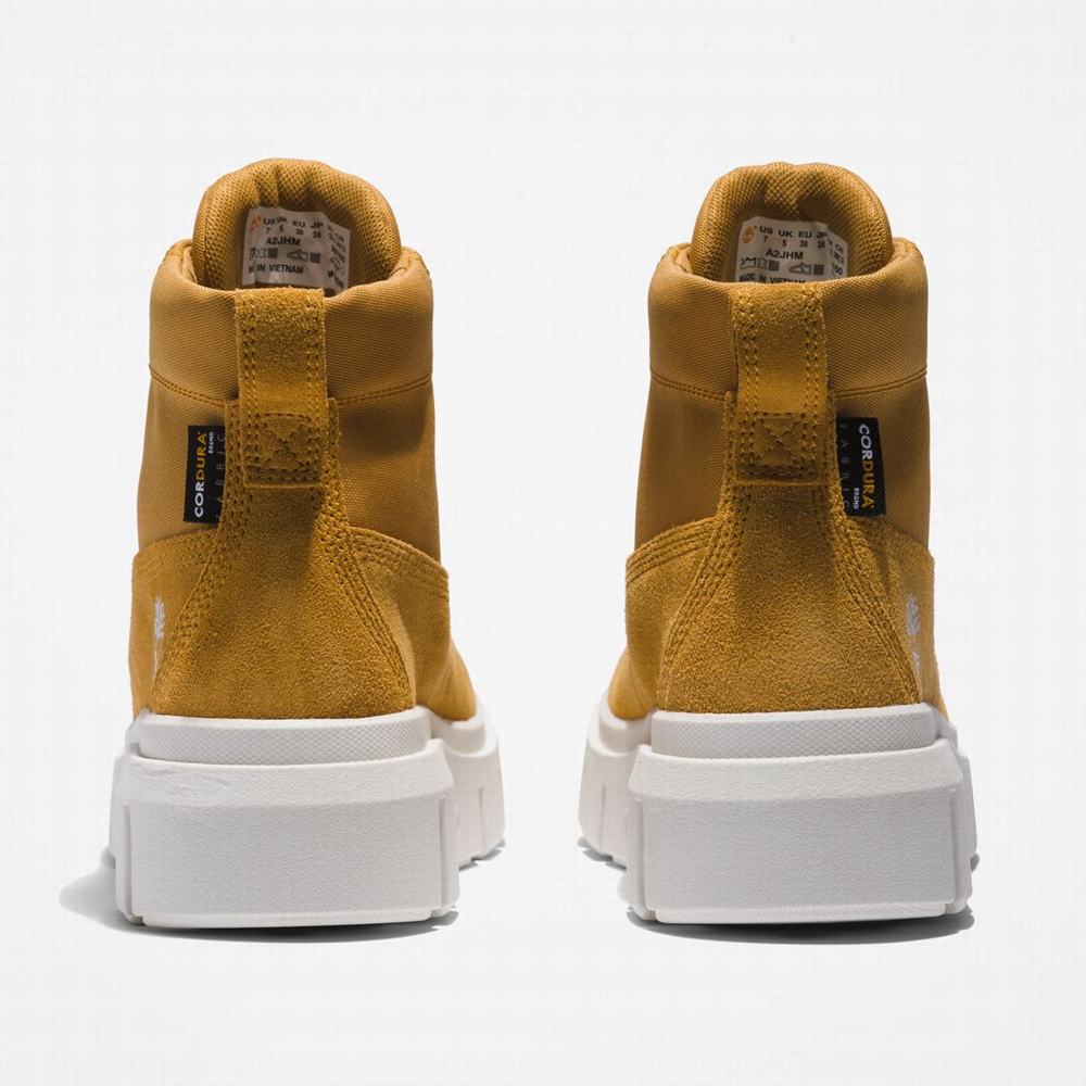 Timberland Greyfield Bot Kadın Sarı | TR-4827K
