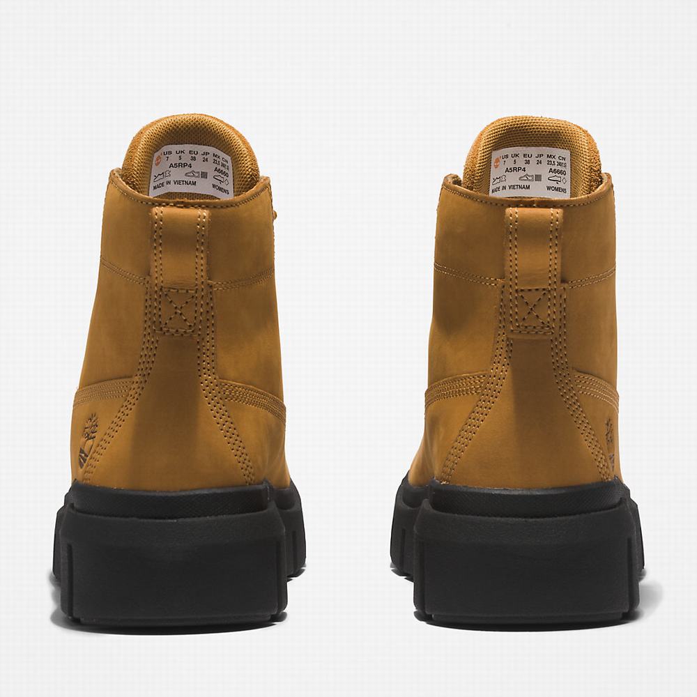 Timberland Greyfield Lace-up Bot Kadın Açık Kahverengi | TR-0619S