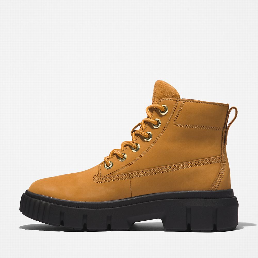 Timberland Greyfield Lace-up Bot Kadın Açık Kahverengi | TR-0619S