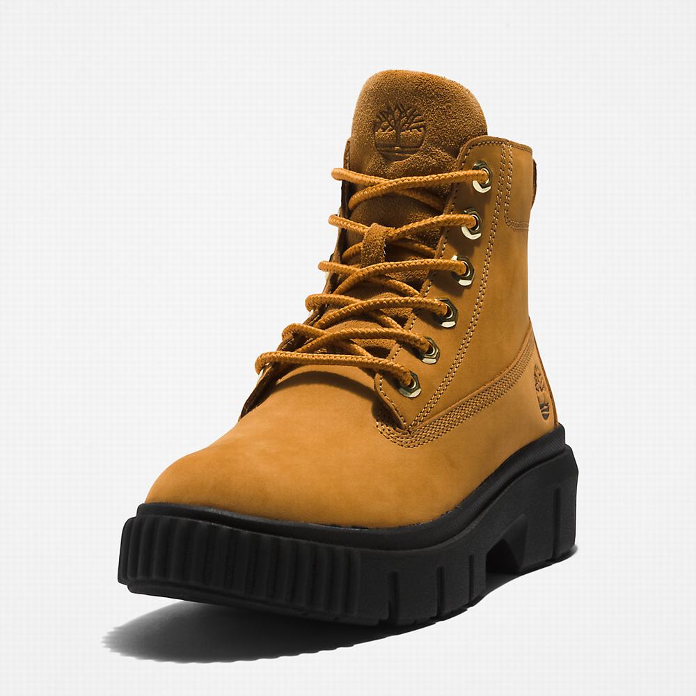 Timberland Greyfield Lace-up Bot Kadın Açık Kahverengi | TR-0619S