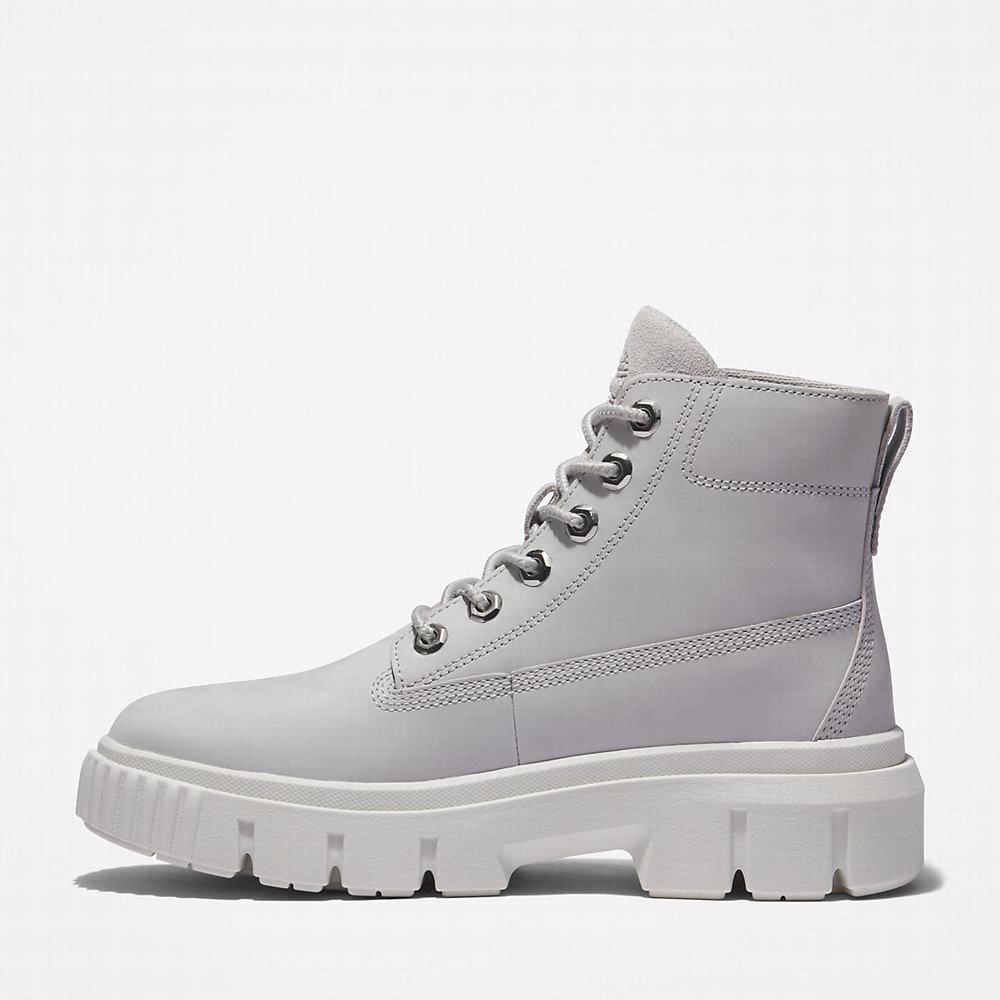 Timberland Greyfield Lace-up Bot Kadın Gri | TR-5124D