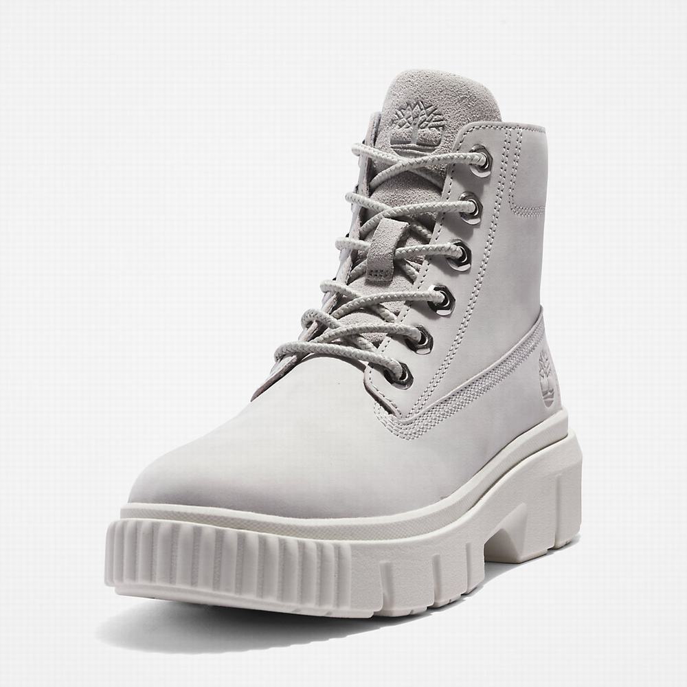 Timberland Greyfield Lace-up Bot Kadın Gri | TR-5124D