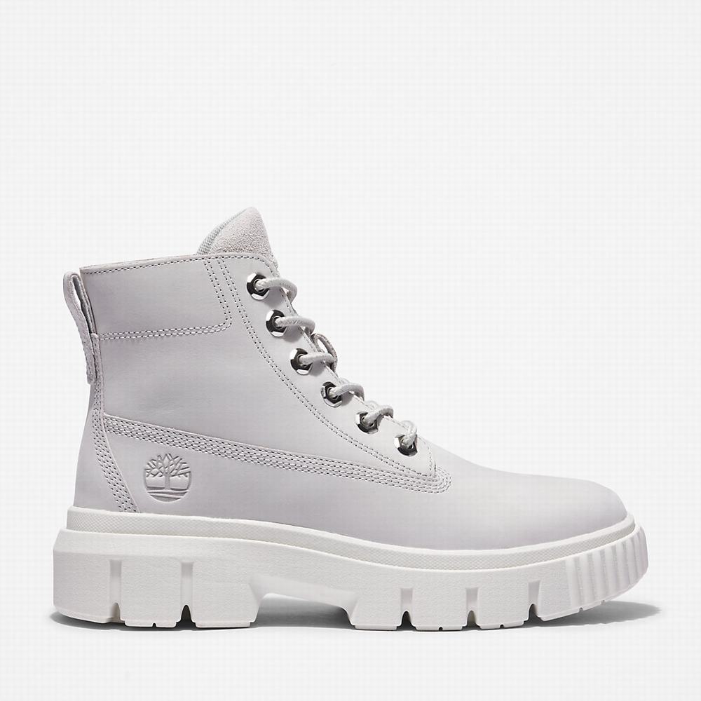 Timberland Greyfield Lace-up Bot Kadın Gri | TR-5124D