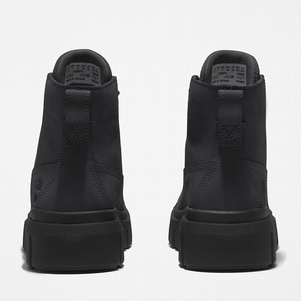 Timberland Greyfield Lace-up Bot Kadın Siyah | TR-2980A