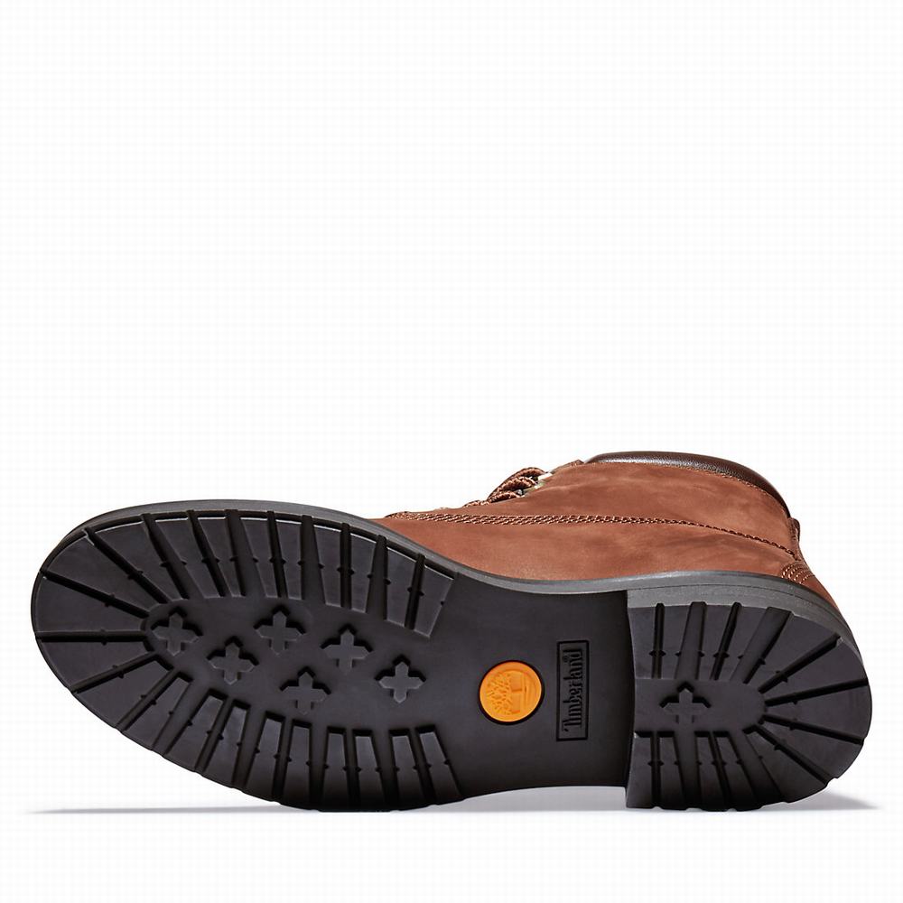Timberland Hannover Hill 6 Inch Bot Kadın Koyu Kahverengi | TR-0783B