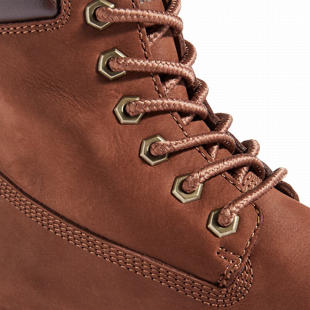 Timberland Hannover Hill 6 Inch Bot Kadın Koyu Kahverengi | TR-0783B