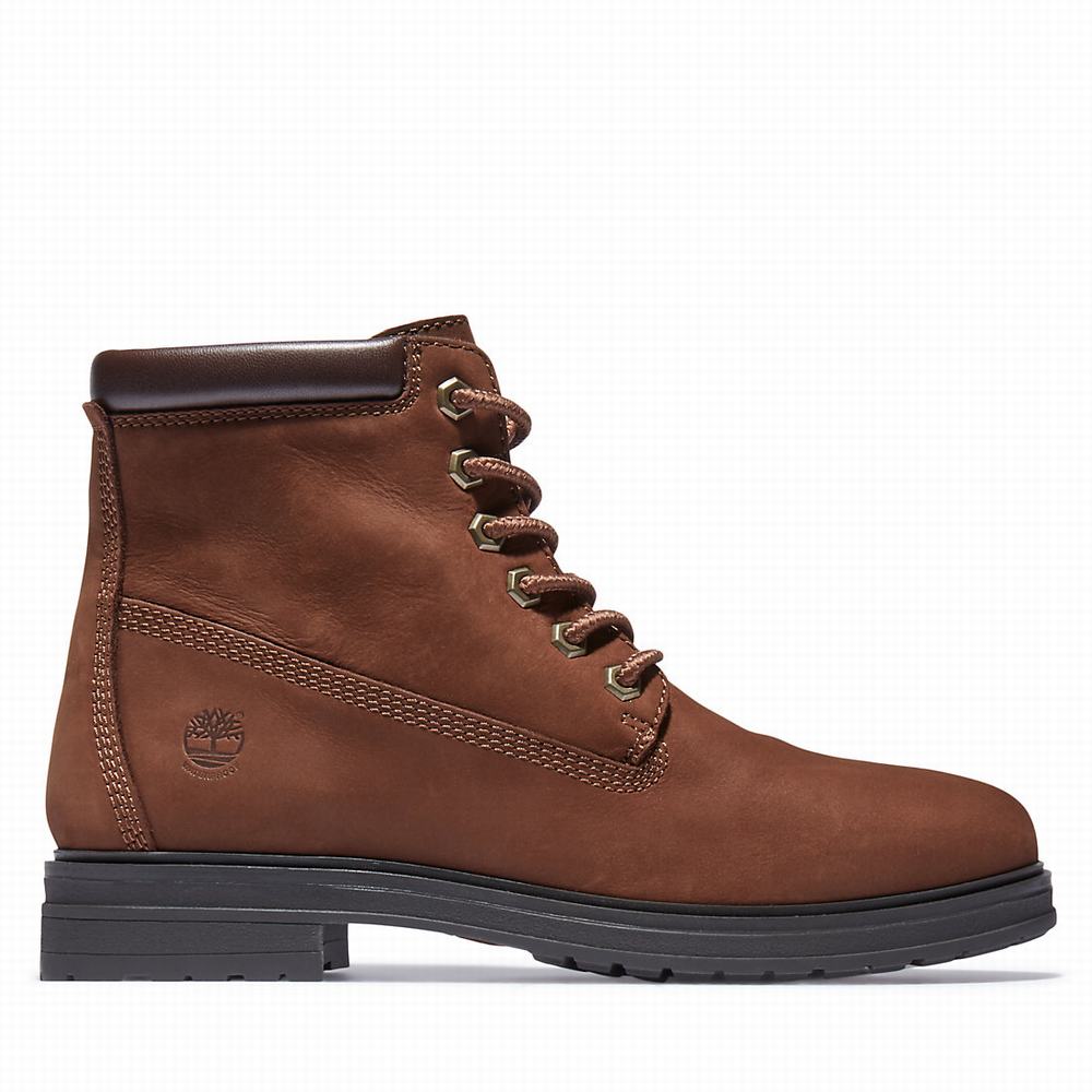 Timberland Hannover Hill 6 Inch Bot Kadın Koyu Kahverengi | TR-0783B