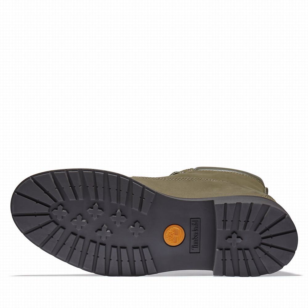 Timberland Hannover Hill 6 Inch Bot Kadın Koyu Yeşil | TR-5820Y